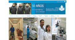 Desktop Screenshot of clinicasanjuandedios.com